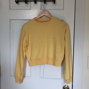 Aritzia TNA cropped sweatshirt